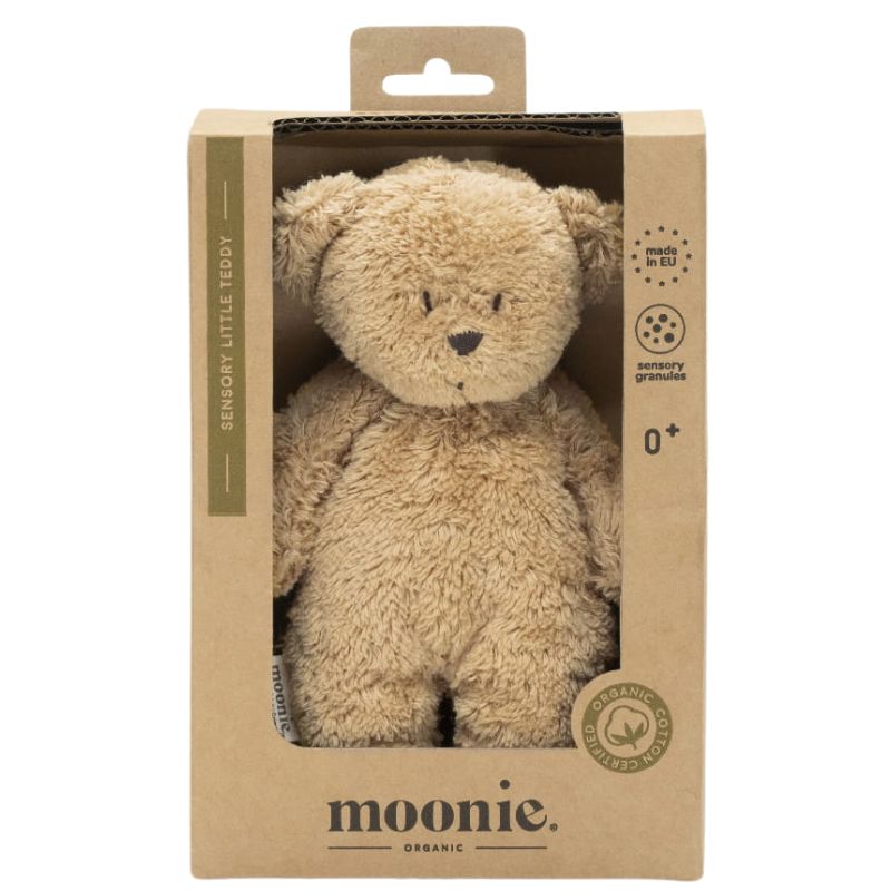 Sensorischer Teddybär – Cappuccino