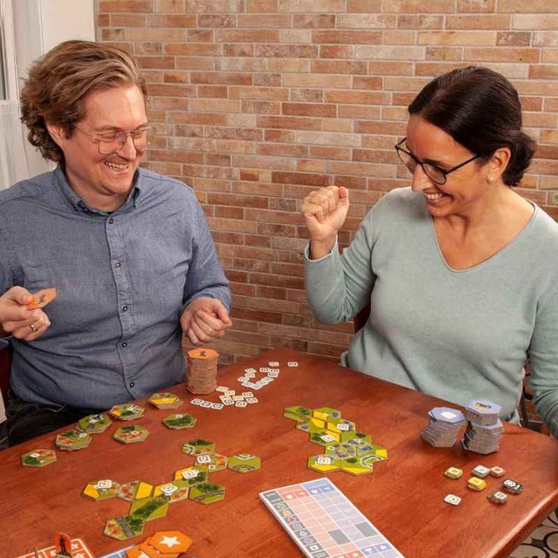 Gra planszowa IUVI Games - Dorfromantik Pojedynek