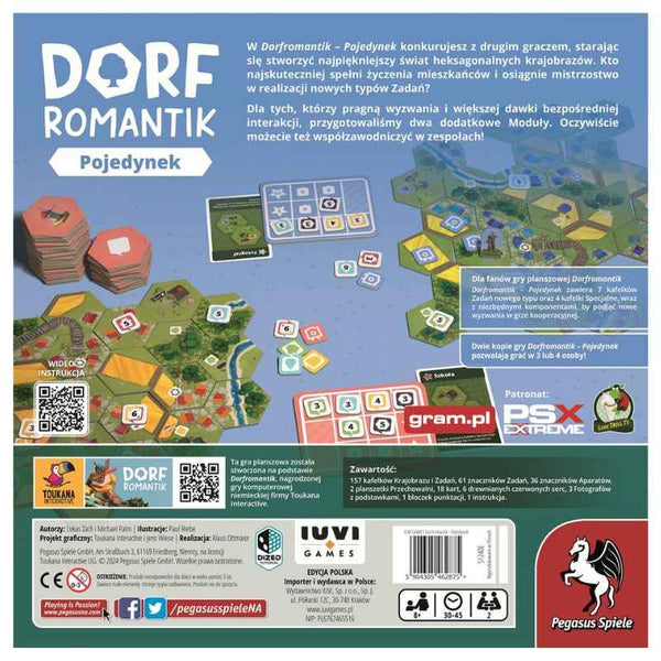 Gra planszowa IUVI Games - Dorfromantik Pojedynek
