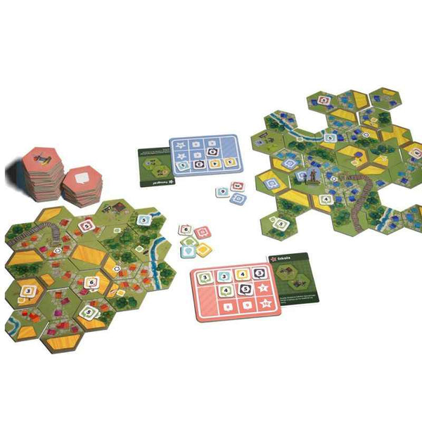 Gra planszowa IUVI Games - Dorfromantik Pojedynek