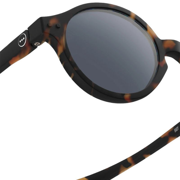 Polarisierte Sonnenbrille Baby D 0-9 Monate - Schildpatt