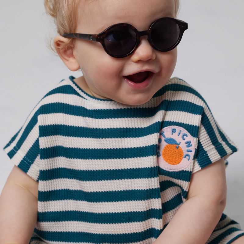Polarisierte Sonnenbrille Baby D 0-9 Monate - Schildpatt