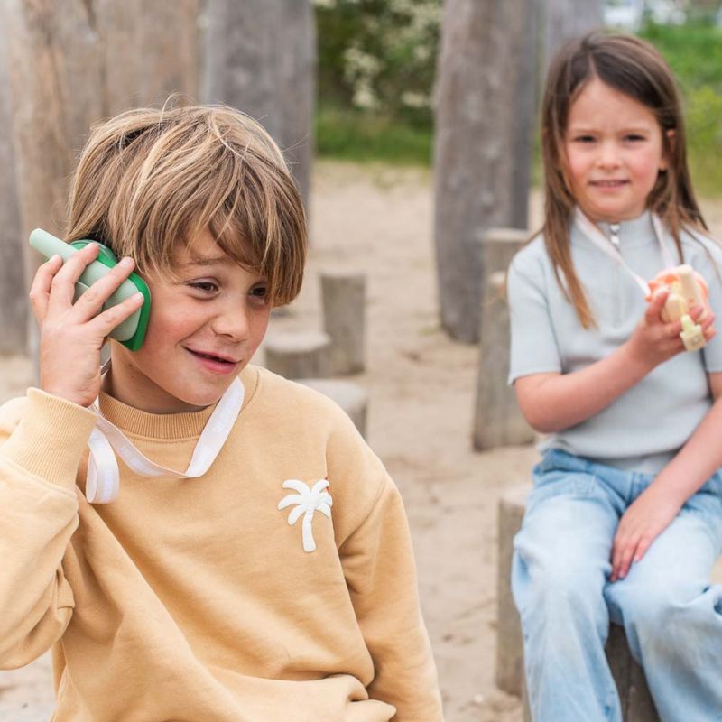 Walkie Talkie für Kinder – Rosa Dinosaurier
