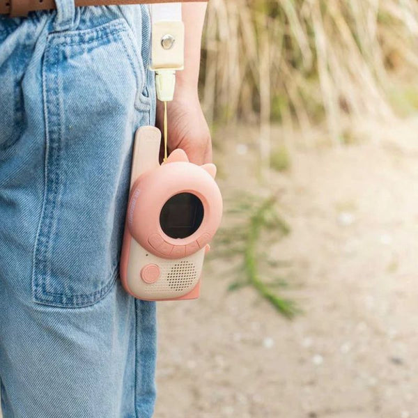 Walkie Talkie für Kinder – Rosa Dinosaurier