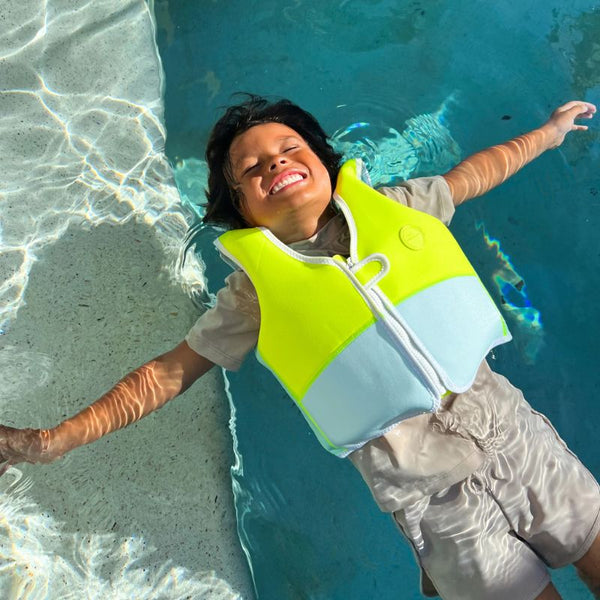 Schwimmweste – Aqua Neon Yellow 1-2 Jahre