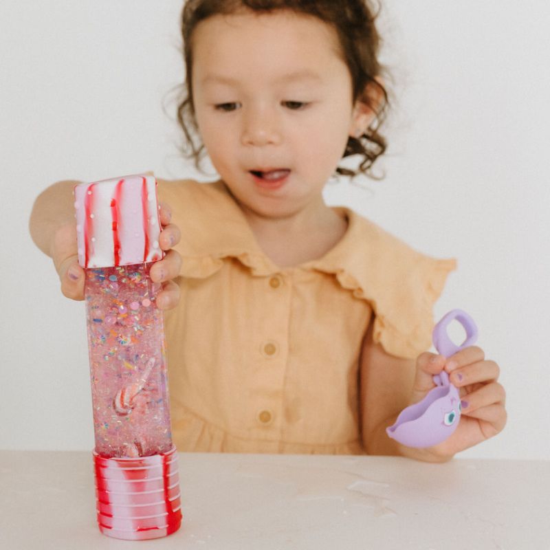 DIY-Sensorikflasche – Candyland