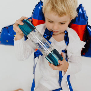 DIY-Sensorikflasche – Galaxy Edition