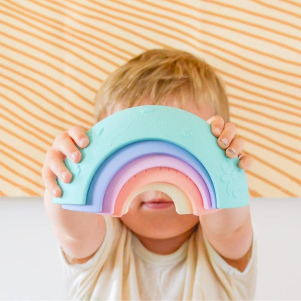 Sensorischer Regenbogen Over the Rainbow – Pastell, 5-teilig