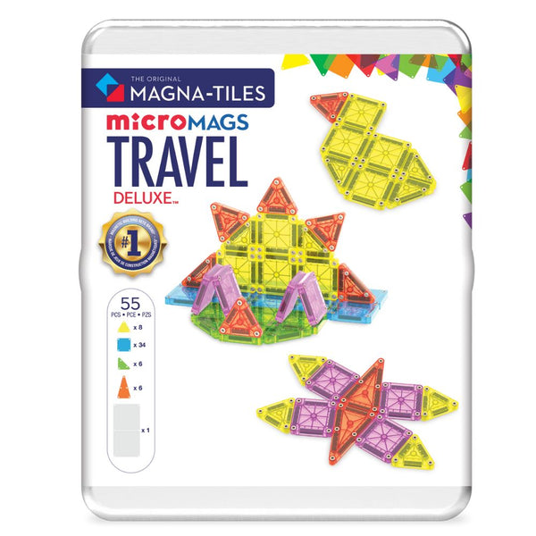 Magnetklötze – microMAGS Travel XL 55 Teile