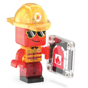 Magnetklötze – Feuerwehr, 27 Teile