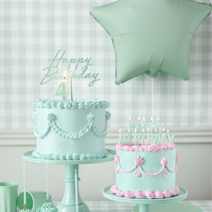 Folienballon – Grüner Stern 48 cm