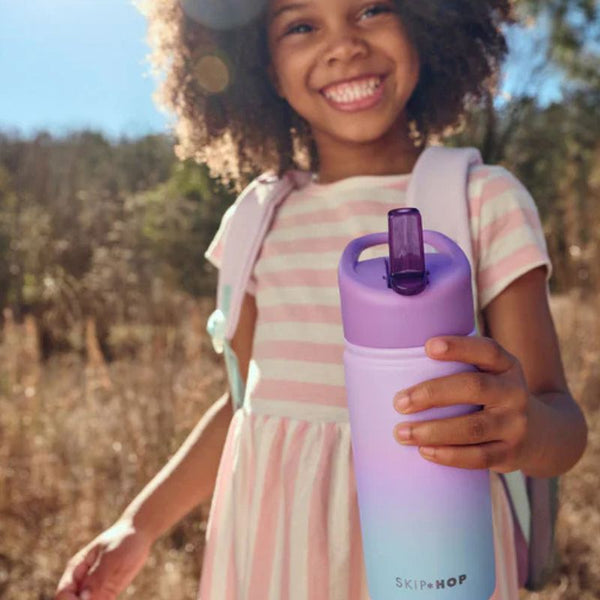 Thermoflasche mit Mundstück 450ml - Ombre Purple Wander