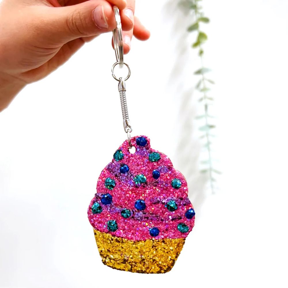 Creative Kit - Glitter-Schlüsselanhänger