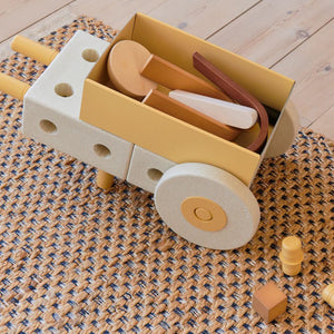 3-in-1-Schieber - sandgrau