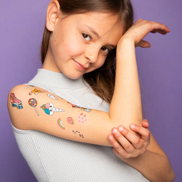 Tattoos für Kinder – Lily, 50 Stück