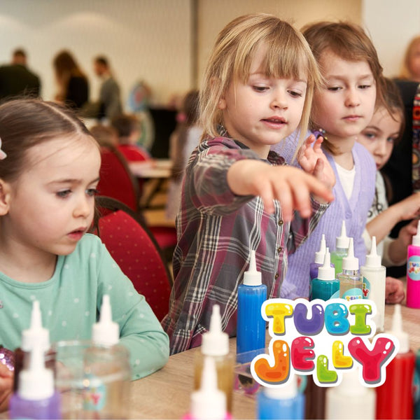 Tubi Jelly Set 8 Farben + kleines Aquarium - Piraten