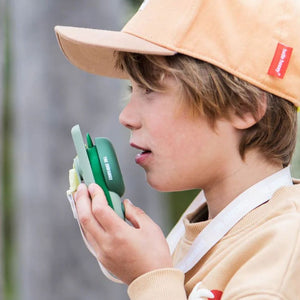 Walkie Talkie für Kinder - Rosa und grüner Dinosaurier