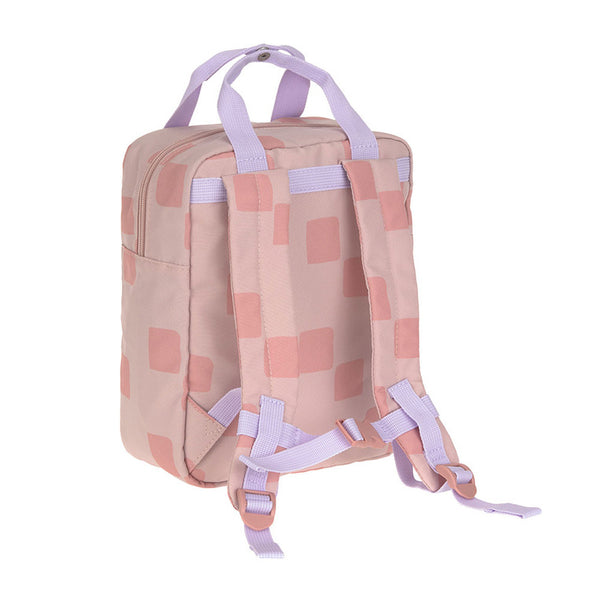 Kindergartenrucksack Mini eckig – Pattern Party Rose