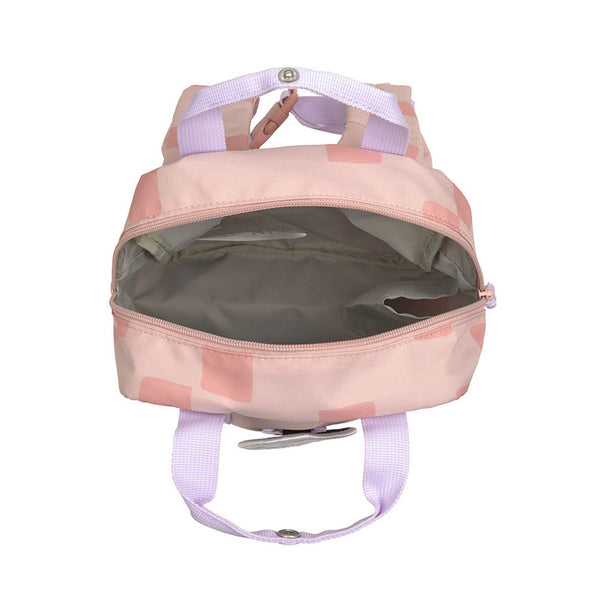 Kindergartenrucksack Mini eckig – Pattern Party Rose