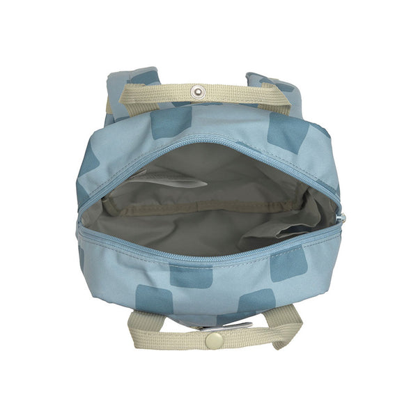 Kindergartenrucksack Mini eckig – Pattern Party Blue