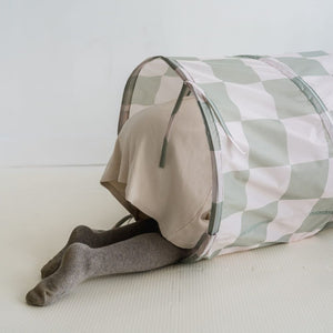 Spieletunnel – Checkerboard Green