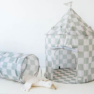Spieletunnel – Checkerboard Green