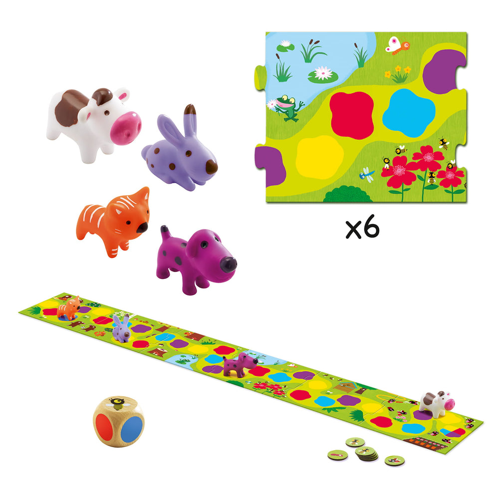 Brettspiel für die Kleinsten – Das Rennen