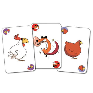Kartenspiel – Hühner