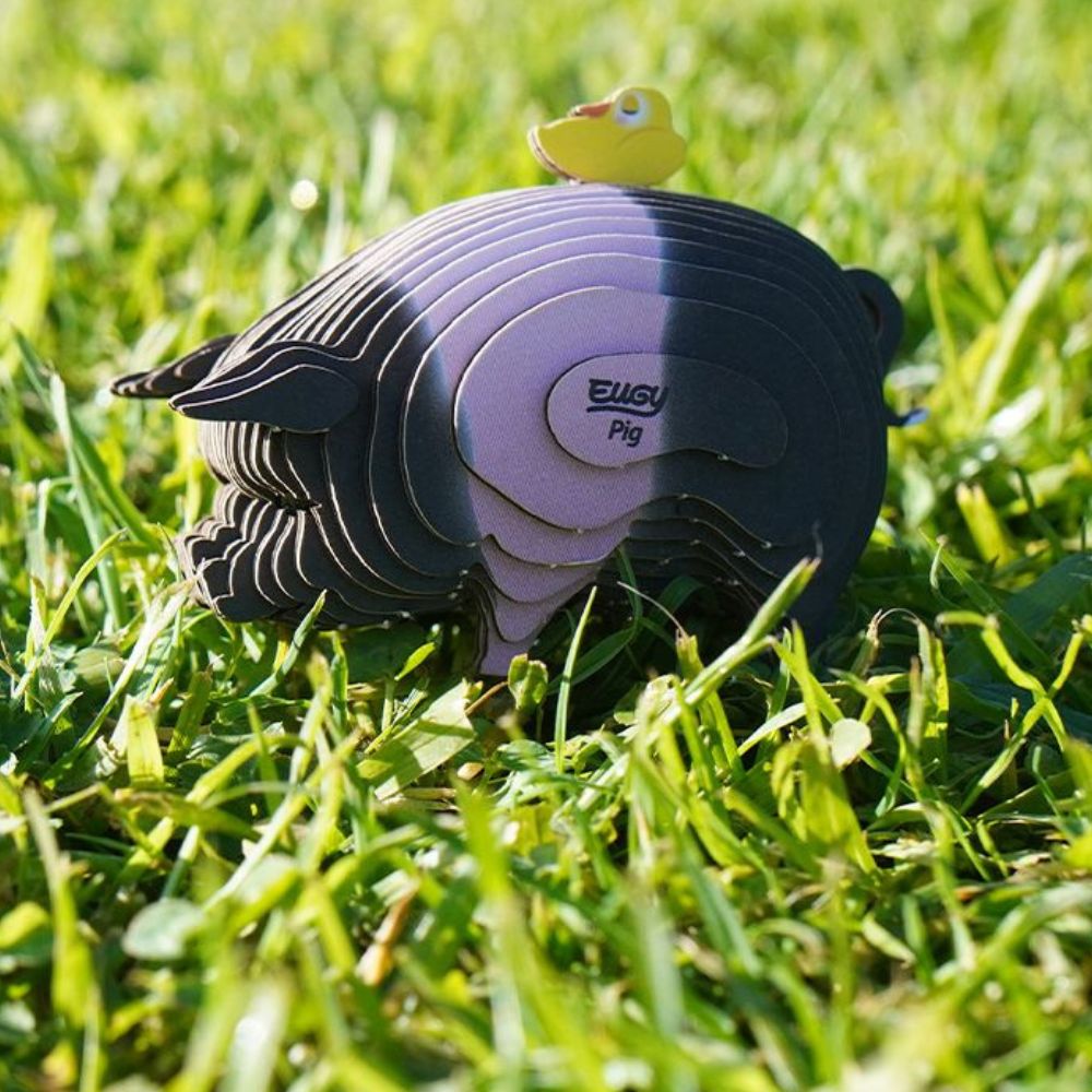 Öko-Puzzle 3D – Schweinchen