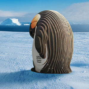 Öko-Puzzle 3D – Kaiserpinguin