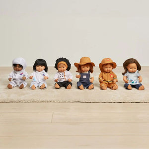 Farmer-Outfit für 38 cm große Puppe