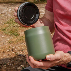 Thermoskanne für Lebensmittel 600 ml – Khaki