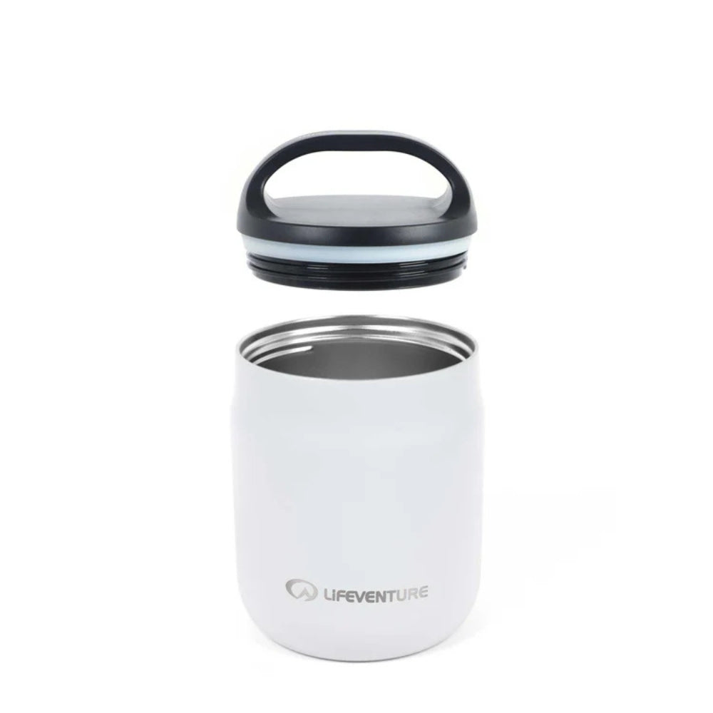 Thermoskanne für Lebensmittel 600 ml – Hellgrau