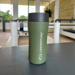 One-Touch Thermobecher 350 ml – Khaki