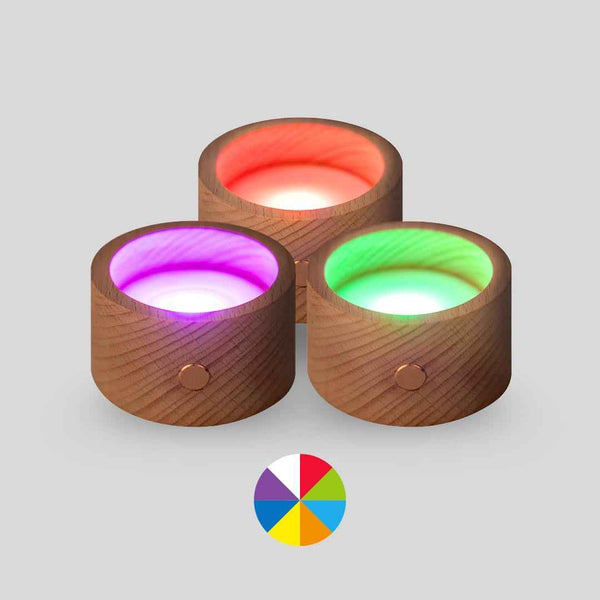 Lampka sensoryczna, baza świetlna LED Petit Boum - podświetlenie do butelek sensorycznych