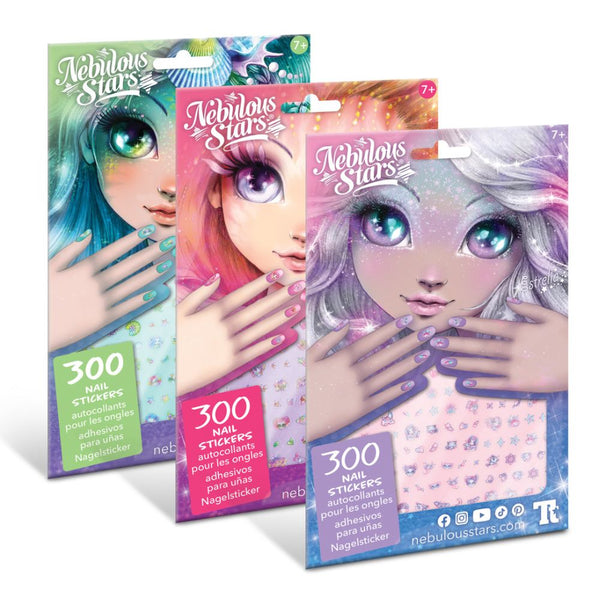 Nagelsticker für Kinder, 300 Stück – Marinia