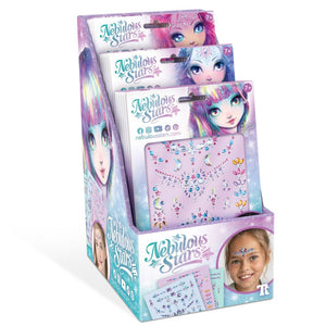 Kristall-Klebetattoos – Cristalia, 25 Stück