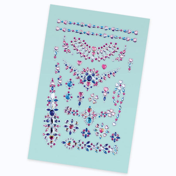 Kristall-Klebetattoos – Cristalia, 25 Stück