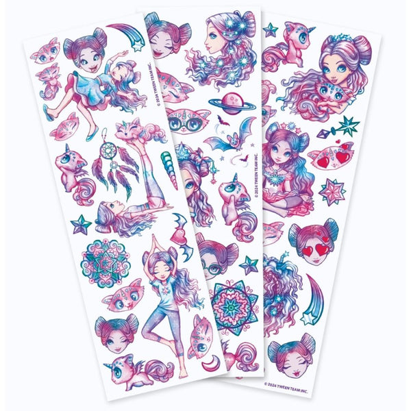 Tattoos für Kinder – Nebulia 50 Stück