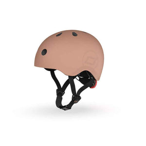 Kask dla dzieci SCOOTANDRIDE  S-M 3+ - Mocha