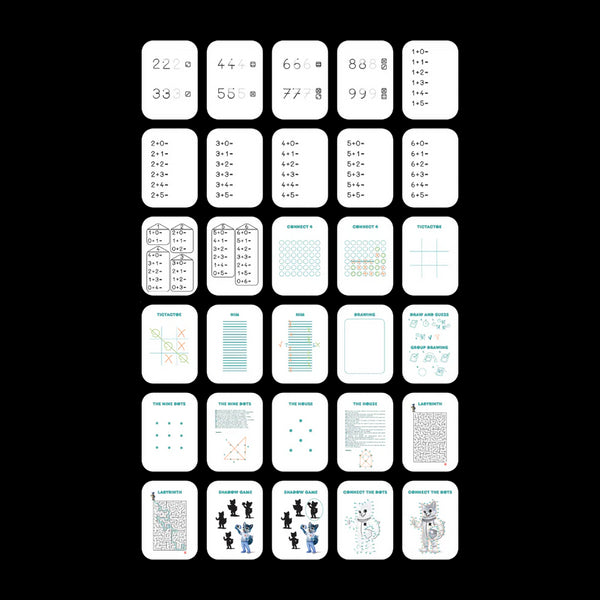 Ersatzstifte für das Kidydraw Mini-Tablet – Spiele und Bildung, 60 Stück
