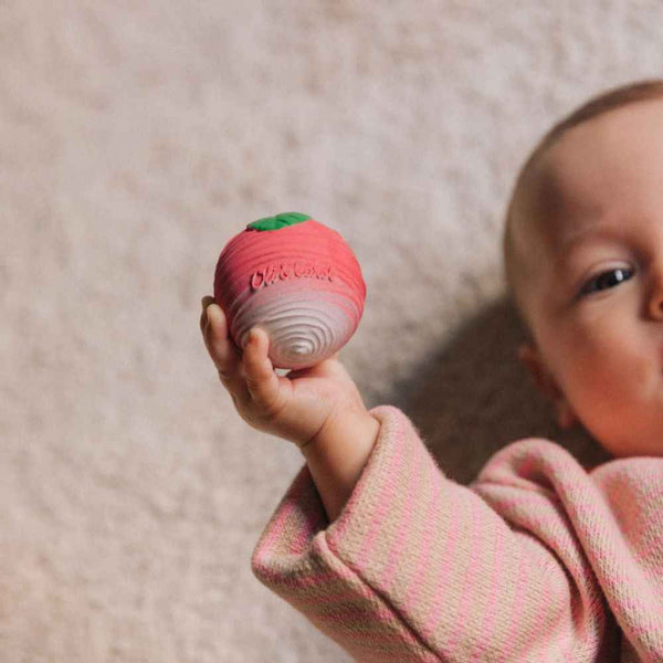 Piłki sensoryczne dla niemowląt Oli&Carol - Sałatka Jarzynowa