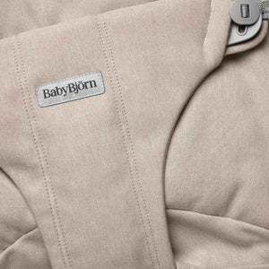 Leżaczek BABYBJORN BLISS WOVEN - Jasny Beż melanż