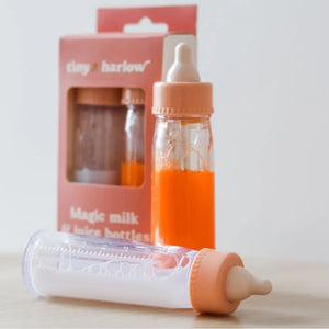 Set mit Zauberfläschchen – Milch und Saft