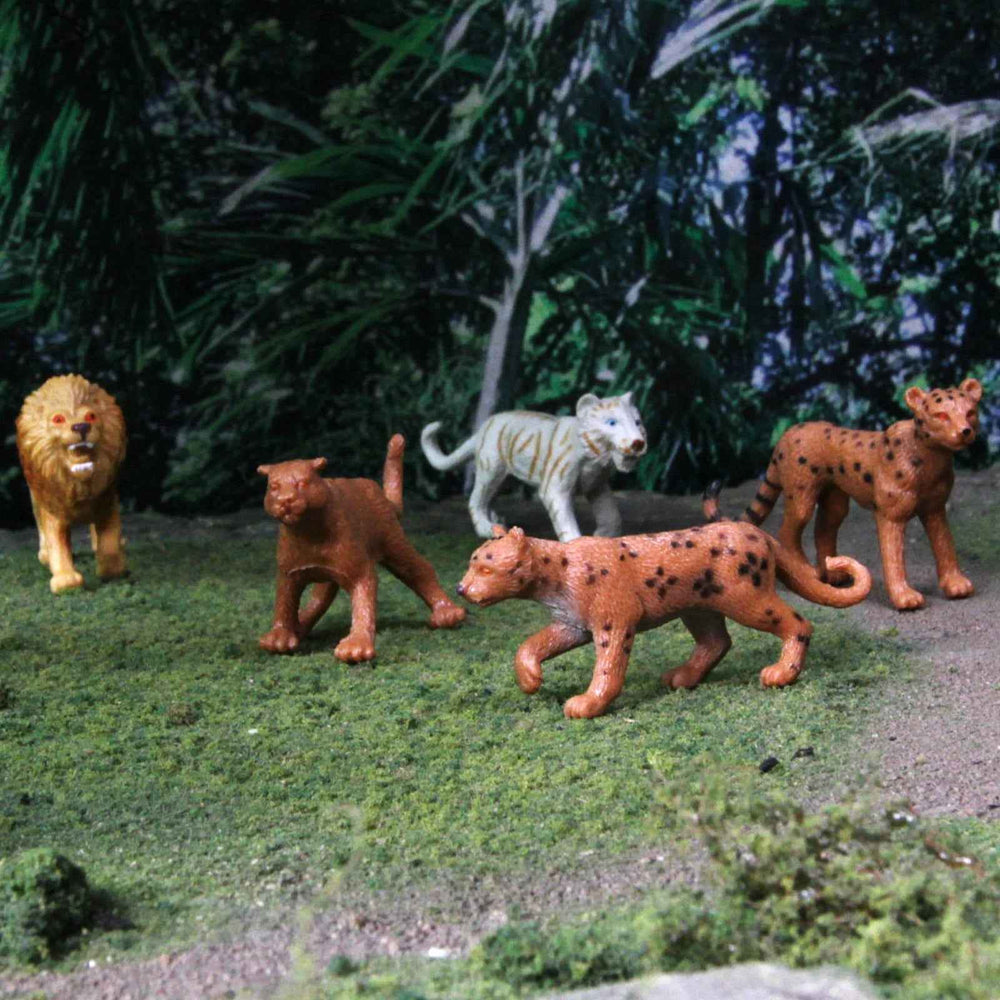 Zestaw Figurek w Tubie TOOB Safari Ltd. - Wielkie Koty