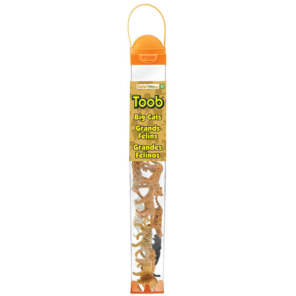 Zestaw Figurek w Tubie TOOB Safari Ltd. - Wielkie Koty
