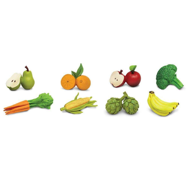 TOOB Figurenset in der Tube – Obst und Gemüse