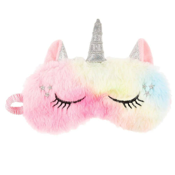 Make-up-Kosmetik für Kinder, Set mit Schlafmaske – Einhorn