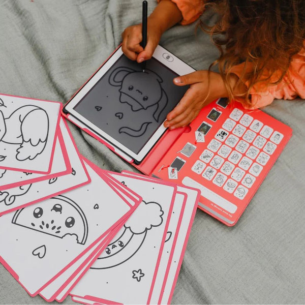 Beleuchtetes Zeichentablett Kidydraw Mini – Kawai