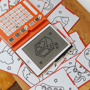 Beleuchtetes Zeichentablett Kidydraw Mini – Kawai